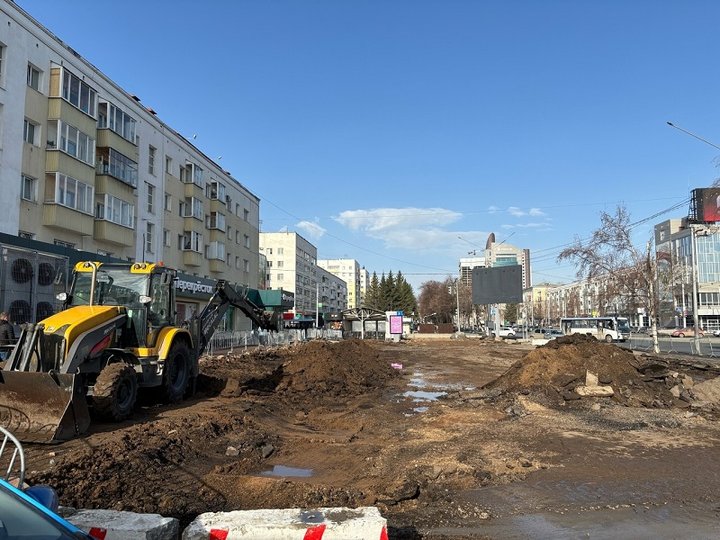 В Уфе на месте стихийной парковки появится новый сквер