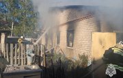 В Башкирии мужчина погиб во время пожара в своем доме