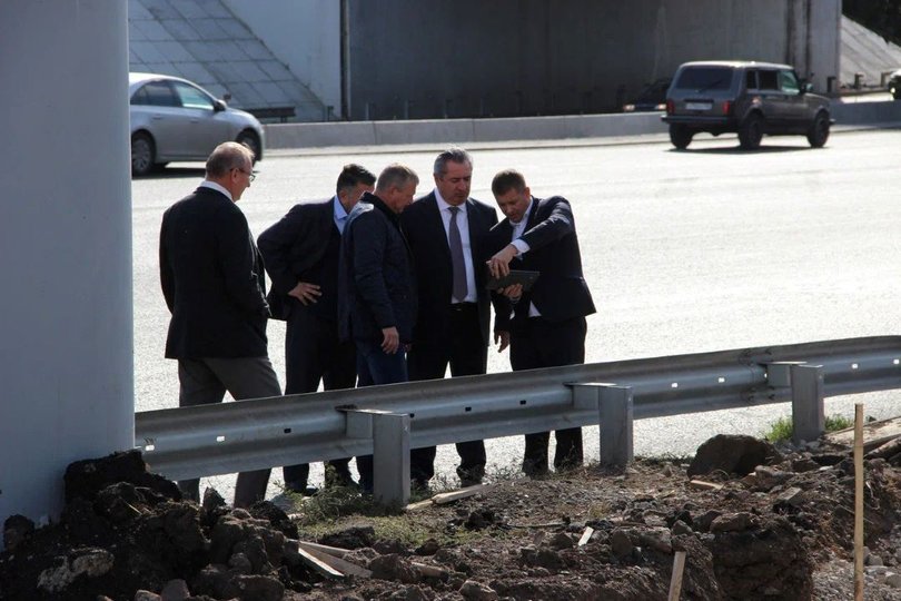 Вице-премьер Башкирии после замечания Радия Хабирова отправился на развязку при въезде в Уфу