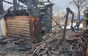 В городе Башкирии произошел пожар в бане