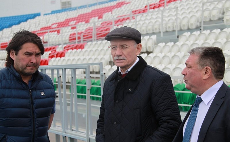 Глава Башкирии посетил спортивные объекты ФК «Уфа»