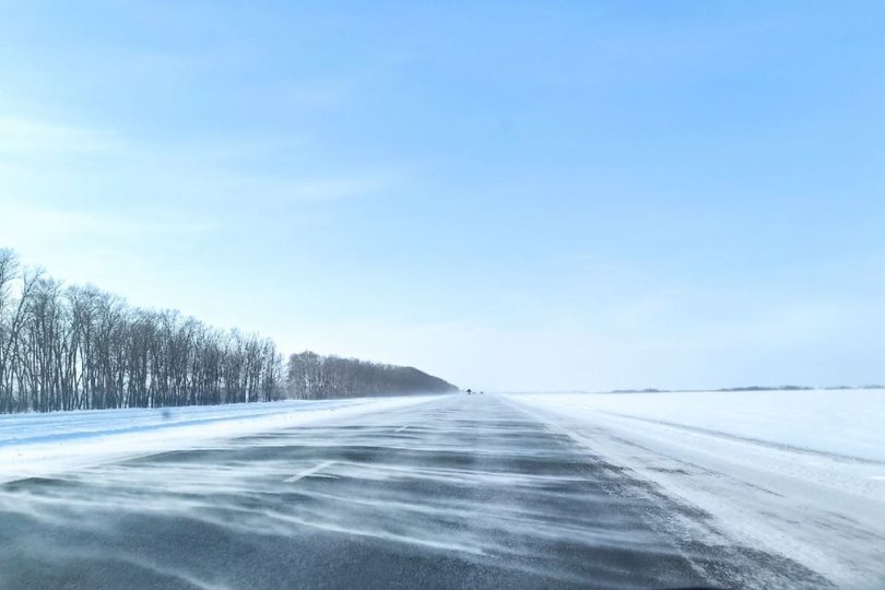 Жителей Башкирии просят воздержаться от поездок из-за надвигающегося снегопада