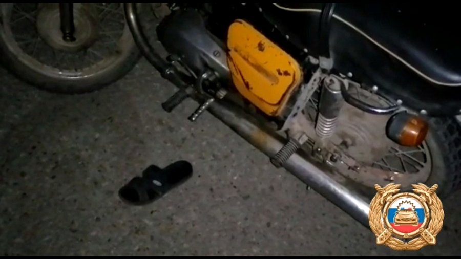 В Башкирии разбился мотоциклист без водительских прав