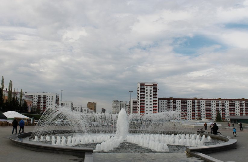 В Уфе закрыли один из крупнейших фонтанов города