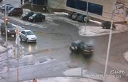 В Башкирии водитель устроил серьезное ДТП, пытаясь уйти от погони