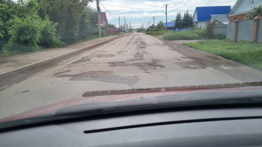 Этой осенью отремонтируют часть улицы Советской в Нагаево