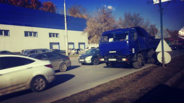 Северная часть Уфы застряла в пробках