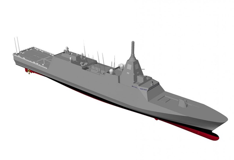 Mitsubishi построит военные фрегаты для японского флота 