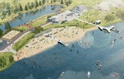 Почти как на море: Какими будут новая набережная и пляж в городе Агидель