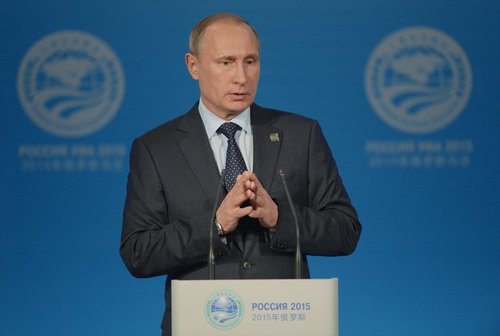 Путин в Уфе призвал мир отказаться от всех санкций