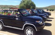 Президент Намибии принял парад на кабриолете УАЗ «Патриот»