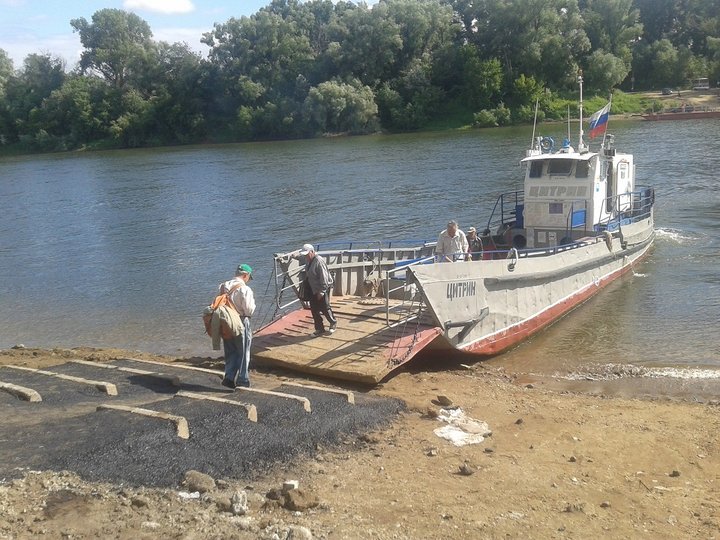 В Инорсе обустроили дорогу на пассажирскую переправу