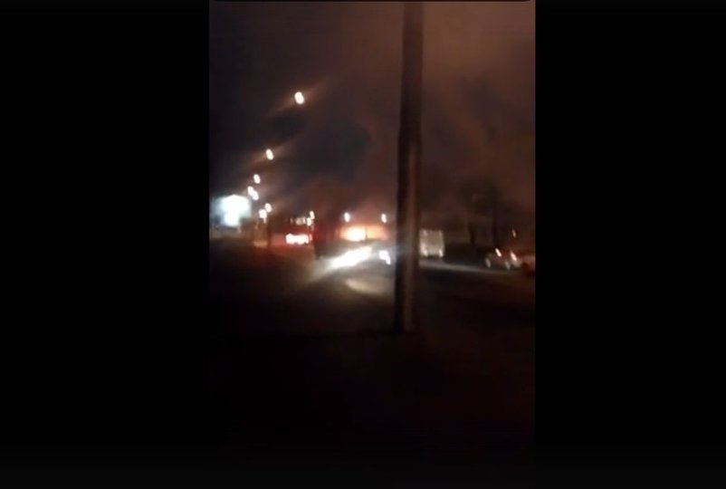 В Уфе утром сгорел пассажирский автобус