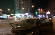 Ночью в Уфе произошло страшное ДТП: обе машины разбились в «хлам»