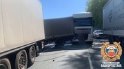 В Башкирии на трассе М-7 столкнулись пять грузовиков