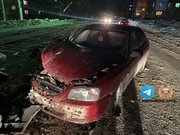 В Уфе в столкновении двух автомобилей пострадали пять человек