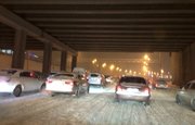 Пробки в Уфе вечером 12 января достигли максимального уровня – Некоторые улицы «встали» полностью