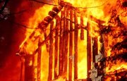 На пепелище пожара в Башкирии был найден труп мужчины