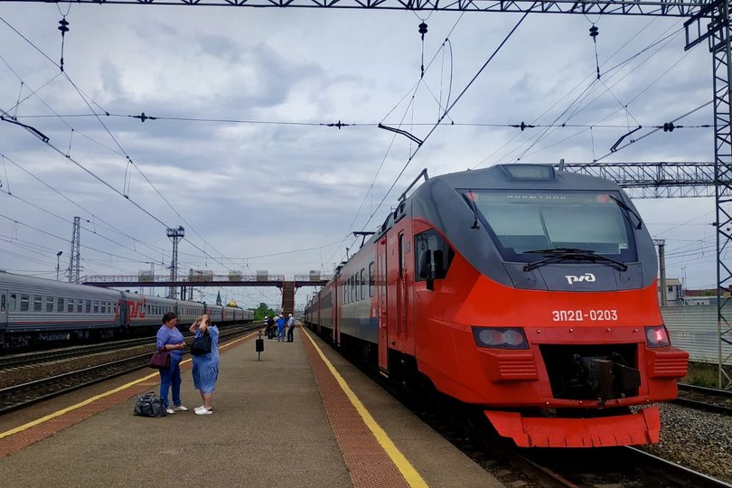 В Башкирии вывели из графика один популярный пригородный поезд